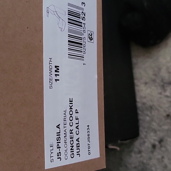 NWB Jessica Simpson Ginger Cookie Juba Calf Pisila Sandals Size 11M - Picture 3 of 6